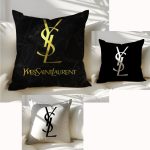 Cushion Cover for Sofa Car Couch Bed and Chair， Modern Minimalist Decorative pillowcase，Big brand design Cushion Case 45 x 45 cm，Outdoor and indoor Throw Pillow Cases