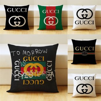 Linen Decorative Square Throw ,Famous brand Pattern Pillow Cover, Cushion Covers Pillowcase, Home Decor Decorations for Sofa Couch Bed Chair