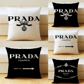 Home Pillow Covers 18 x 18 Inch, Linen Pillow Case for Sofa Couch Chair Bedroom Modern Decor,Famous brand logo Decorative Cushion Cover for Bedroom Sofa Living Room